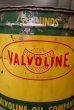 画像2: dp-180701-50 VALVOLINE / 1950's 5 Pounds Oil Can (2)