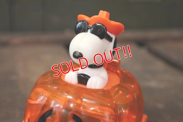 画像2: nt-180701-07 Snoopy Joe Cool / Jack-o'- Lantern Candy Container Car