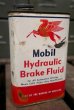 画像1: dp-180701-10 Mobil / 1950's-1960's Hydraulic Brake Fluid Can (1)