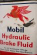 画像2: dp-180701-10 Mobil / 1950's-1960's Hydraulic Brake Fluid Can (2)