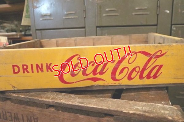 画像2: 【SALE】dp-180701-108 Coca Cola / Vintage Wood Box (C)