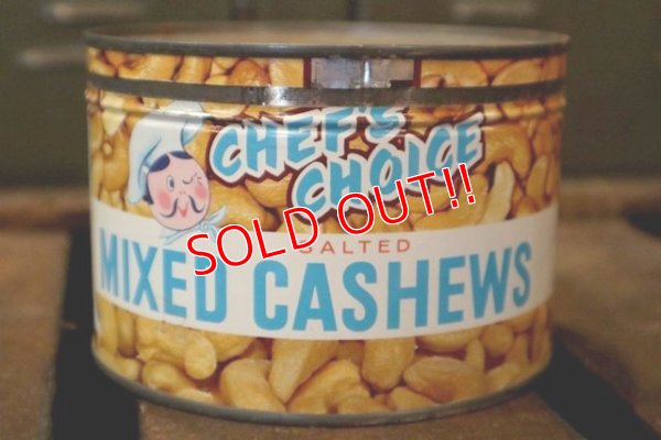 画像3: dp-180701-88 CHEF'S CHOICE / Vintage Mixed Cashews Can