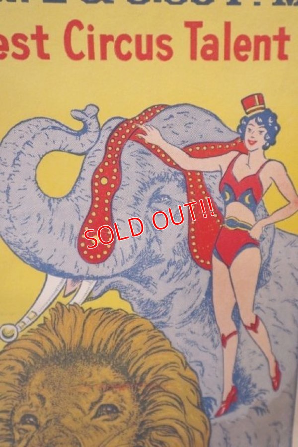 画像4: dp-180801-04 HANNEFORD CIRCUS 1950's-1960's Poster