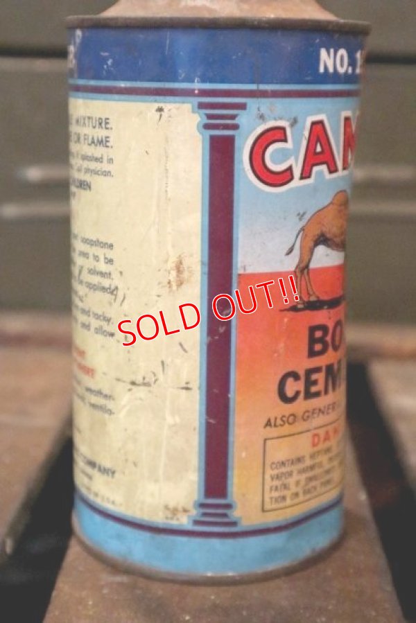 画像3: dp-180701-73 CAMEL / Vintage Boot Cement Can