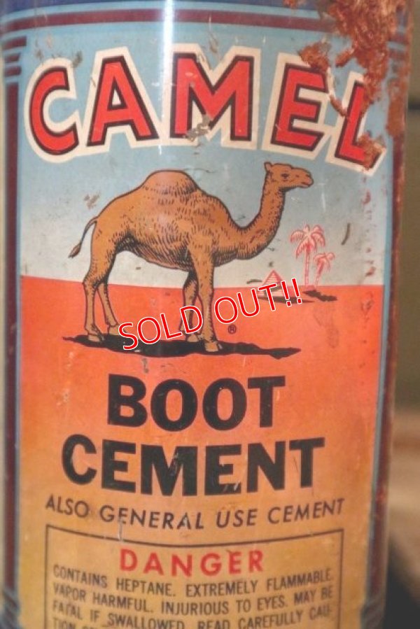 画像2: dp-180701-73 CAMEL / Vintage Boot Cement Can