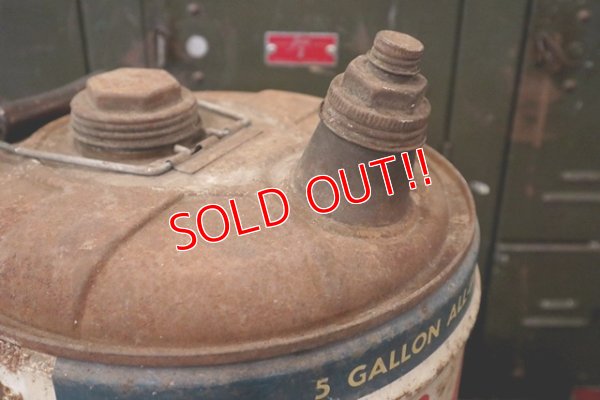画像7: dp-180601-34 Bonded Gas & Oil / 1940's-1950's Quality 5 Gallon Oil Can