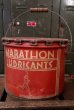 画像1: dp-180701-54 MARATHON LUBRICANTS / 1930's 25 Pounds Can (1)