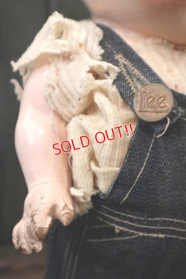 画像7: ct-180801-26 Lee / Buddy Lee 1930's Composition Doll "Overall"