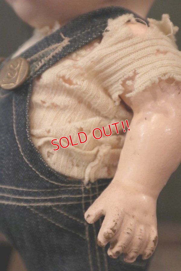 画像9: ct-180801-26 Lee / Buddy Lee 1930's Composition Doll "Overall"