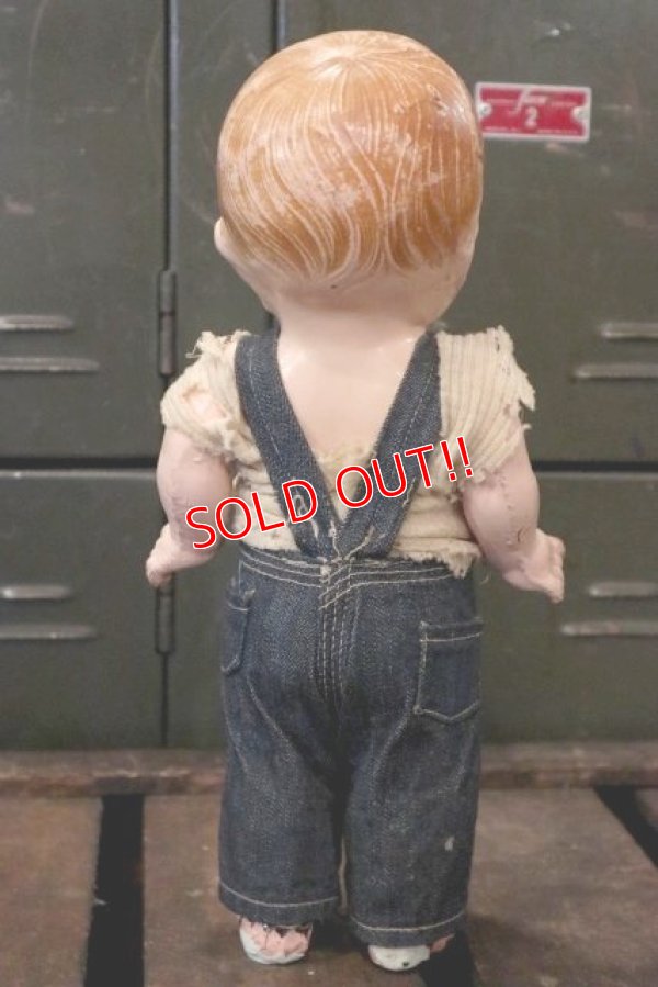 画像6: ct-180801-26 Lee / Buddy Lee 1930's Composition Doll "Overall"