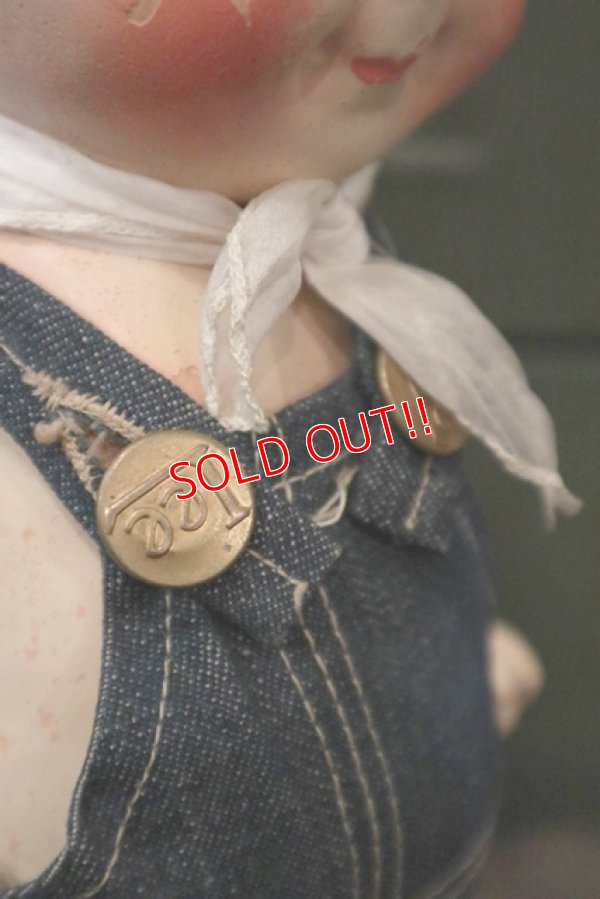 画像10: ct-180801-26 Lee / Buddy Lee 1920's Composition Doll "Overall"
