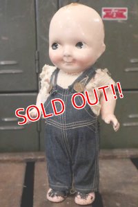 ct-180801-26 Lee / Buddy Lee 1930's Composition Doll "Overall"