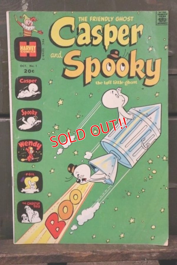 画像1: bk-180801-03 Casper and Spooky / Harvey 1972 Comic