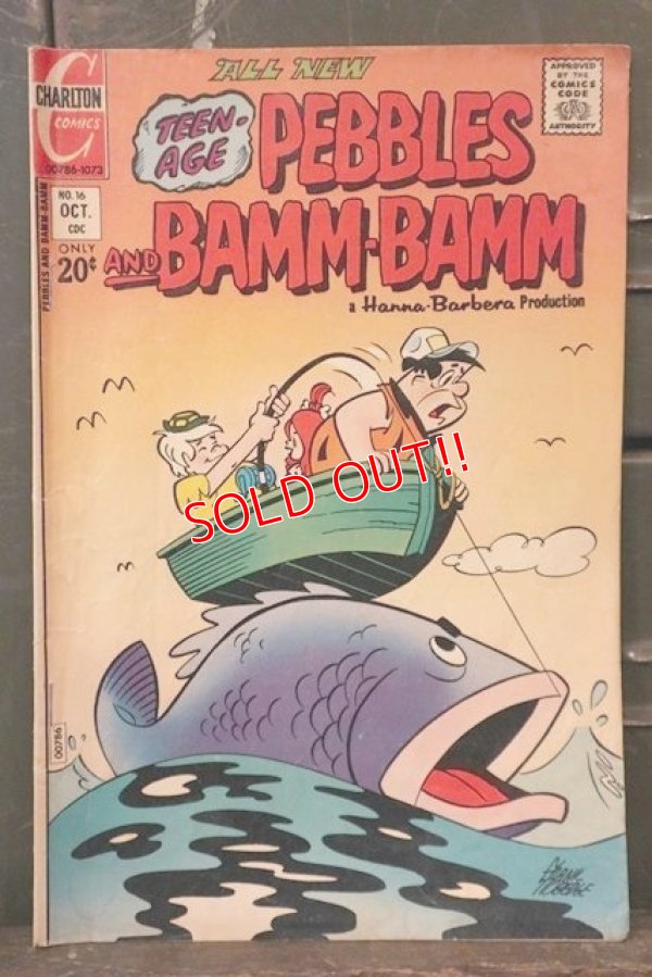 画像1: bk-180801-06 Teen-Age Pebbles and Bamm-Bamm / Charlton 1973 Comic