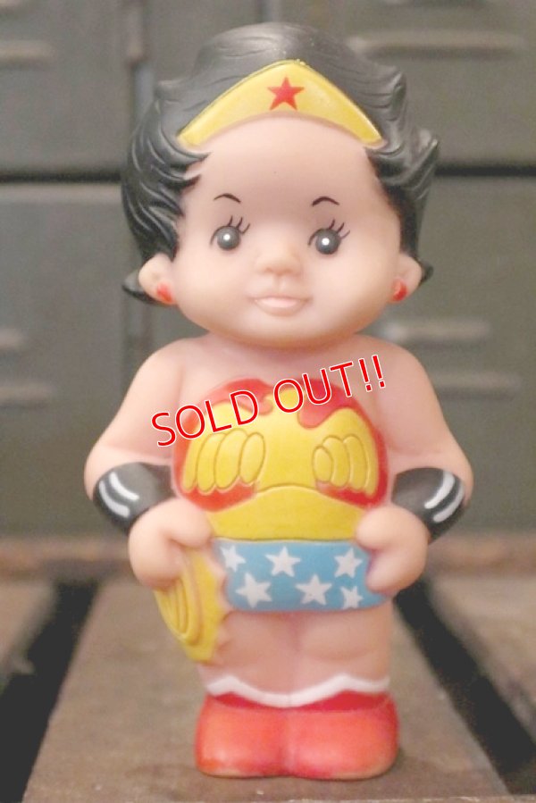 画像1: ct-180801-17 Wonder Woman / Super Juniors 1978 Soft Vinyl Doll