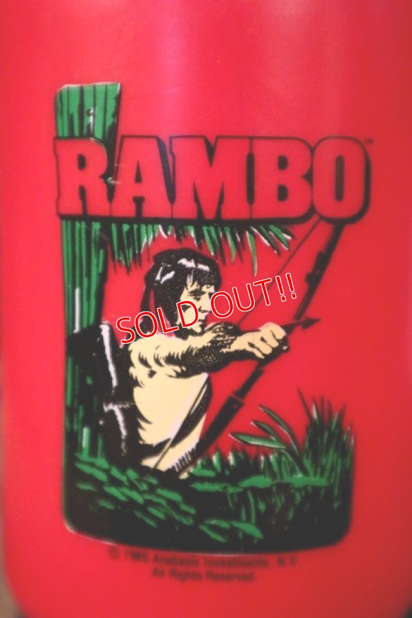 画像11: ct-120717-03 RAMBO: First Blood Part II / Thermos 1985 Plastic Lunchbox