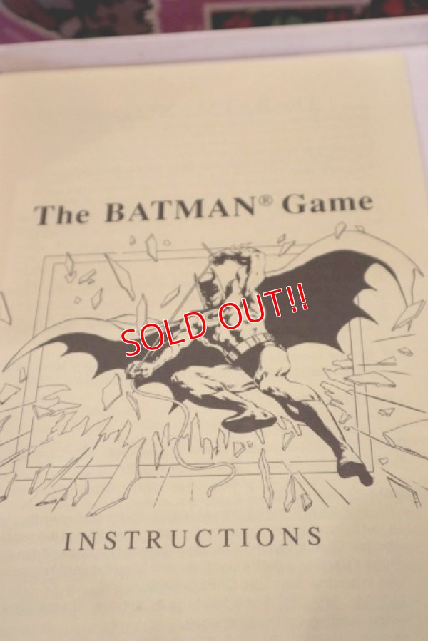 画像6: ct-180801-04 BATMAN / 1989 THE BATMAN GAME