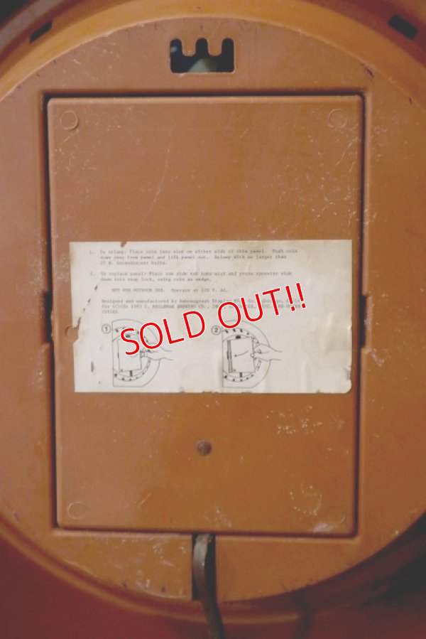 画像8: dp-180801-21 Old Style Beer / 1980's Barrel Lighted Sign