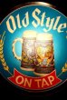画像4: dp-180801-21 Old Style Beer / 1980's Barrel Lighted Sign