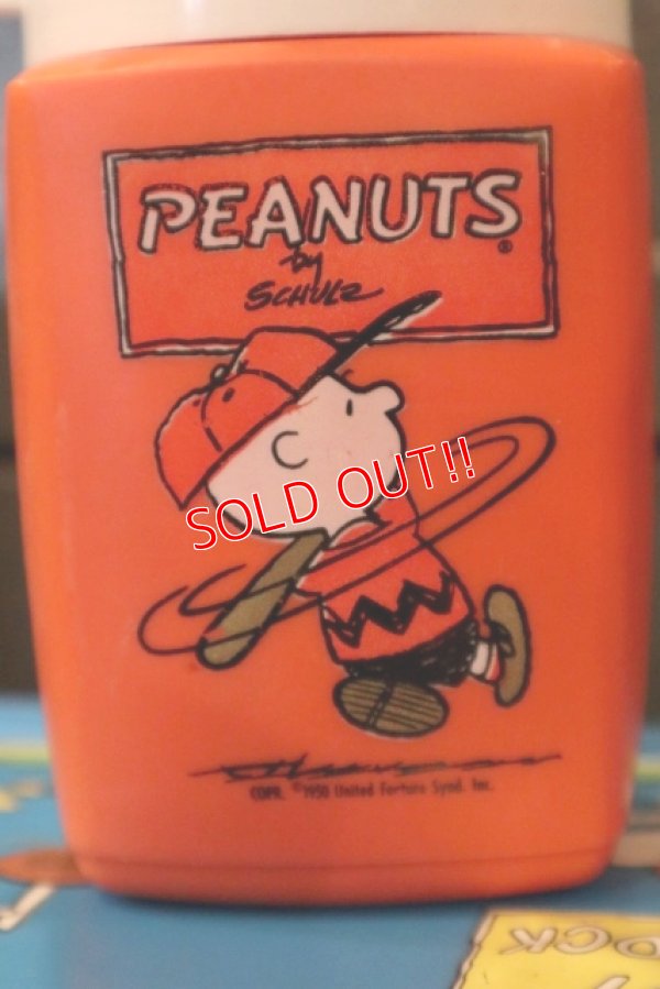 画像12: ct-180801-05 Snoopy and Woodstock / Thermos 1970's Lunchbox