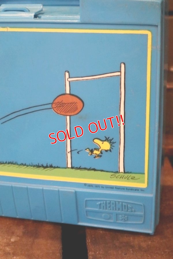 画像4: ct-180801-05 Snoopy and Woodstock / Thermos 1970's Lunchbox