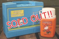 ct-180801-05 Snoopy and Woodstock / Thermos 1970's Lunchbox