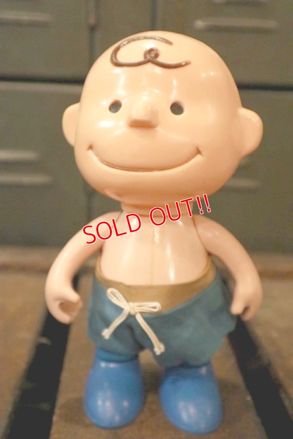 画像1: ct-180801-31 Charlie Brown / Determined 1970's Action Doll