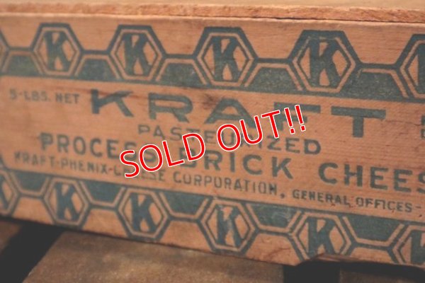 画像5: dp-180701-94 Kraft / Vintage Cheese Wood Box (L)