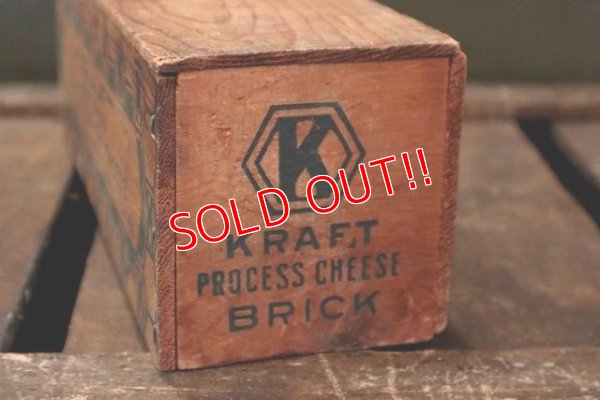 画像4: dp-180701-94 Kraft / Vintage Cheese Wood Box (L)