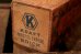 画像3: dp-180701-94 Kraft / Vintage Cheese Wood Box (L) (3)