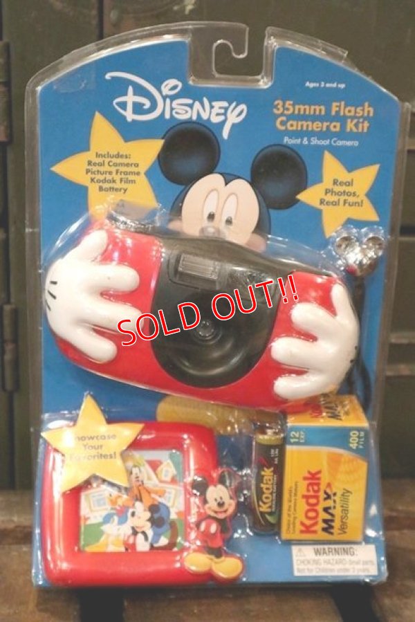 画像1: nt-180801-01 Mickey Mouse / KODAK 35mm Flash Camera Kit