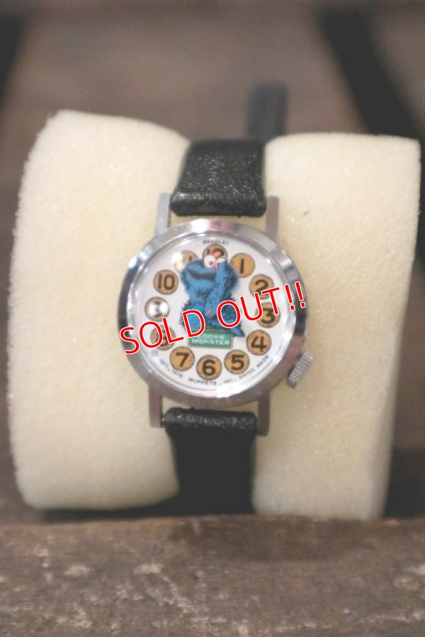 画像2: ct-180801-28 Cookie Monster / Bradley 1970's Hand- winding type watch