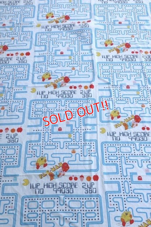 画像8: ct-1807001-21 Pac-Man / 1980's Flat Sheet (Twin Size)