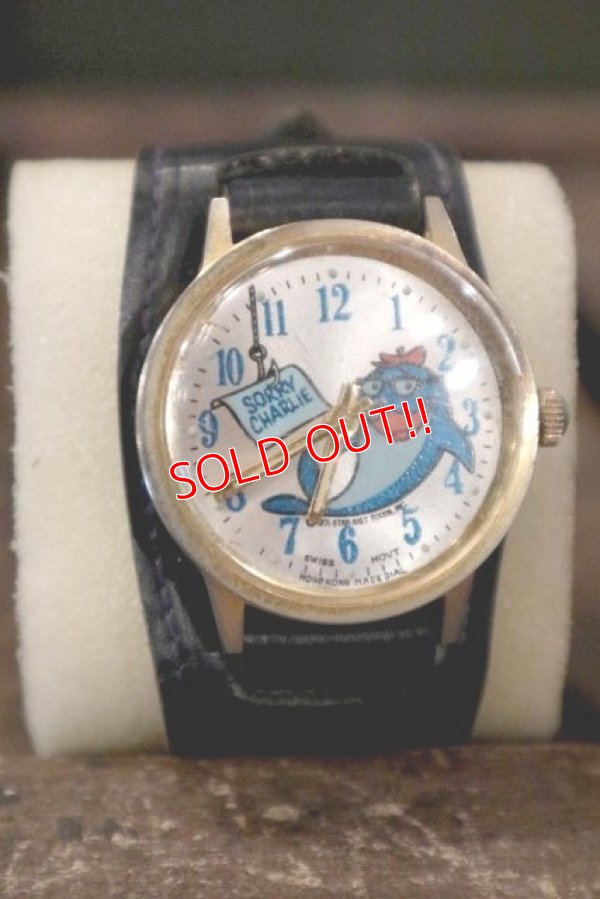画像2: ct-180801-29 Charlie the Tuna / 1970's Hand- winding type watch