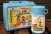 画像1: ct-180801-07 SESAME STREET / Aladdin 1980's Lunchbox & Bottle (1)