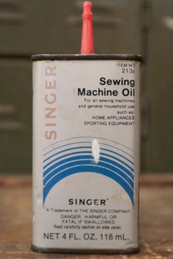 画像1: dp-180701-40 Singer / Vintage Sewing Machine Handy Oil Can