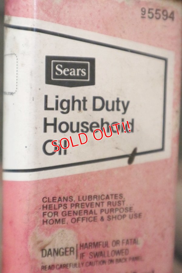 画像2: dp-180701-41 Sears / Light Duty Household Vintage Handy Oil Can