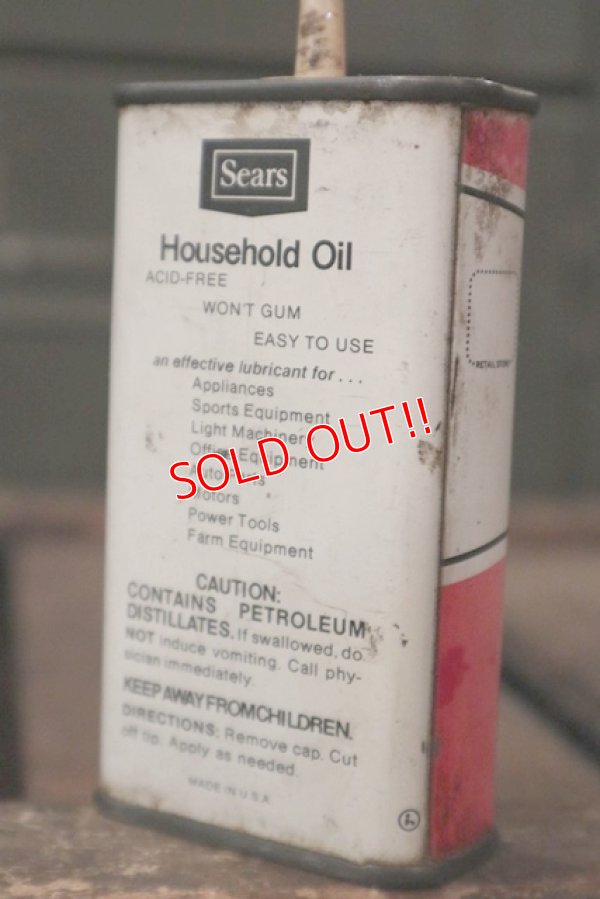 画像4: dp-180701-41 Sears / Light Duty Household Vintage Handy Oil Can