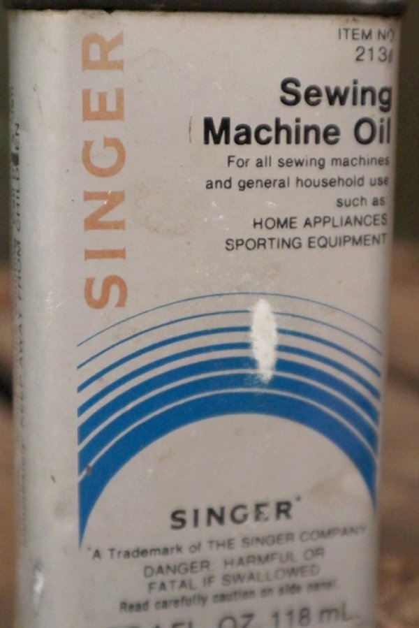 画像2: dp-180701-40 Singer / Vintage Sewing Machine Handy Oil Can