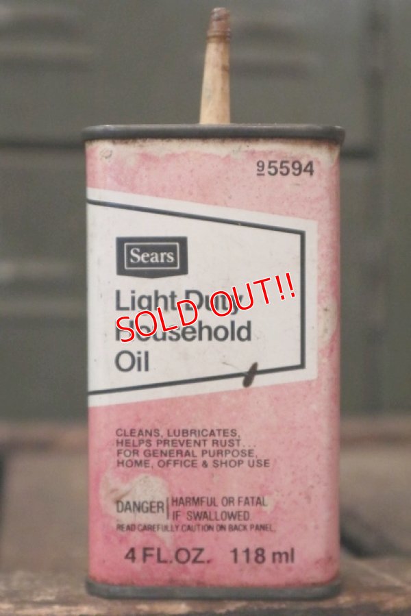 画像1: dp-180701-41 Sears / Light Duty Household Vintage Handy Oil Can
