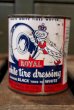 画像1: dp-180801-40 Royal / 1940's-1950's White Tire Dressing Can (1)