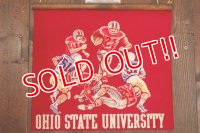 dp-180801-72 OHIO STATE UNIVERSITY / Vintage Football Banner