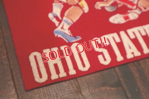 画像4: dp-180801-72 OHIO STATE UNIVERSITY / Vintage Football Banner