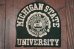 画像1: dp-180801-74 MICHIGAN STATE UNIVERSITY / Vintage Patch (1)