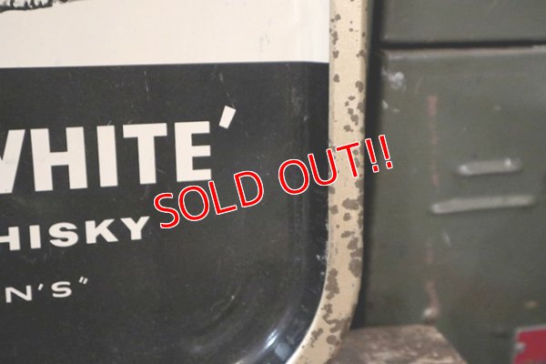 画像5: dp-180801-44 Black & White Scotch Whisky / Vintage Tin Tray