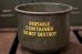 画像1: dp-180801-47 U.S.ARMY / Industrial Metal Container  (1)