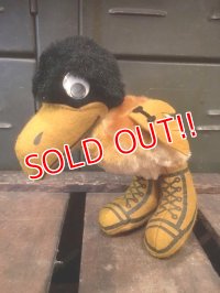 dp-180801-69 Vintage College Mascot Doll "Herky the Hawk"