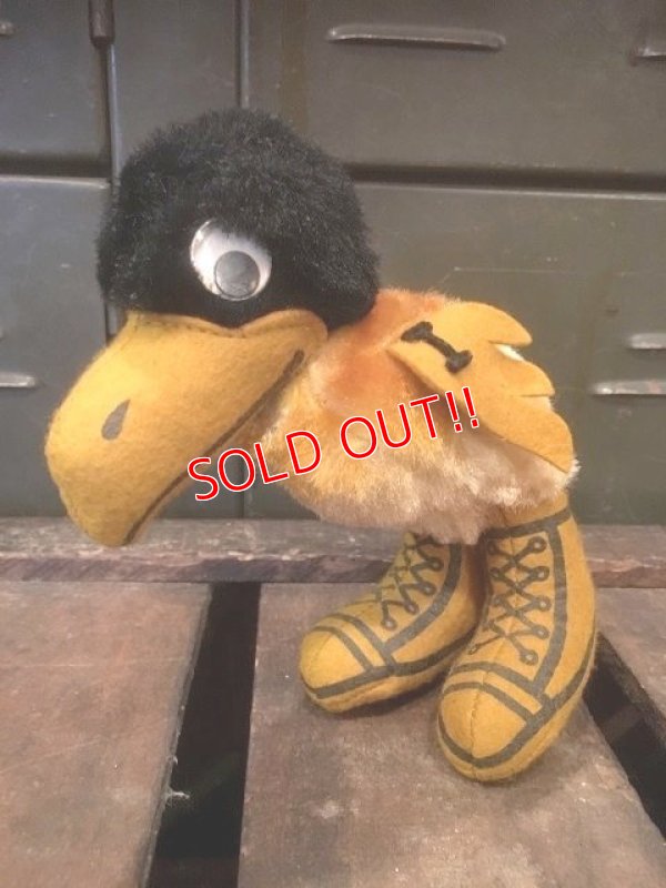 画像1: dp-180801-69 Vintage College Mascot Doll "Herky the Hawk"