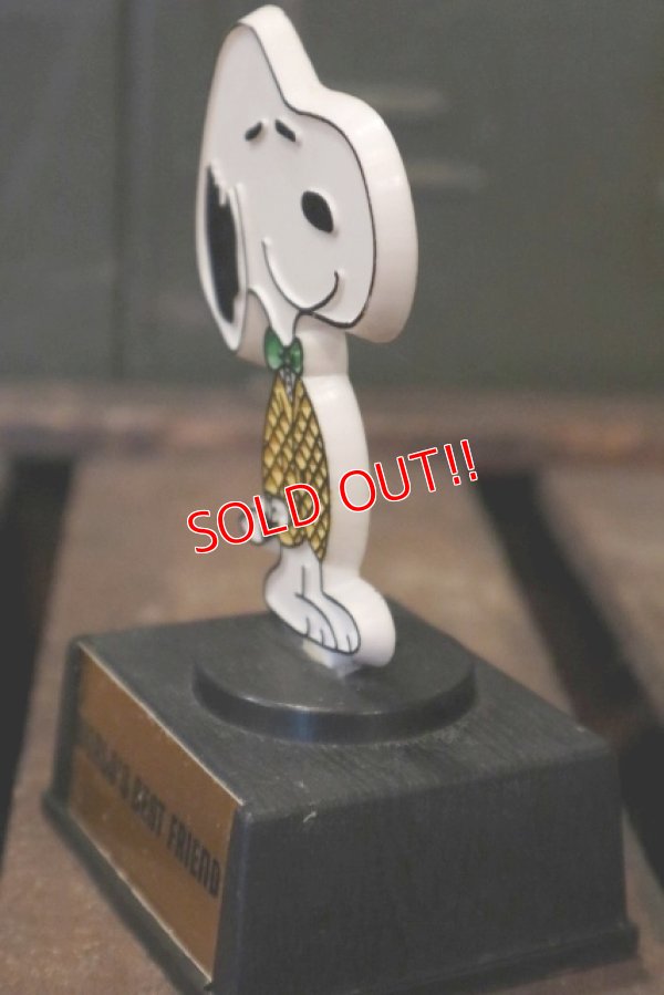 画像3: ct-180801-49 Snoopy / AVIVA 1970's Trophy "World's Best Friend"