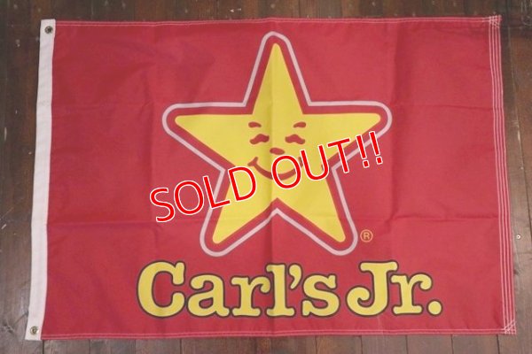 画像1: dp-180801-37 Carl's Jr. / Nylon Flag